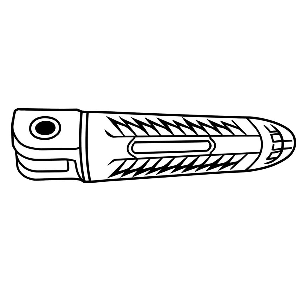 Repose-Pieds Standard Avant Gauche